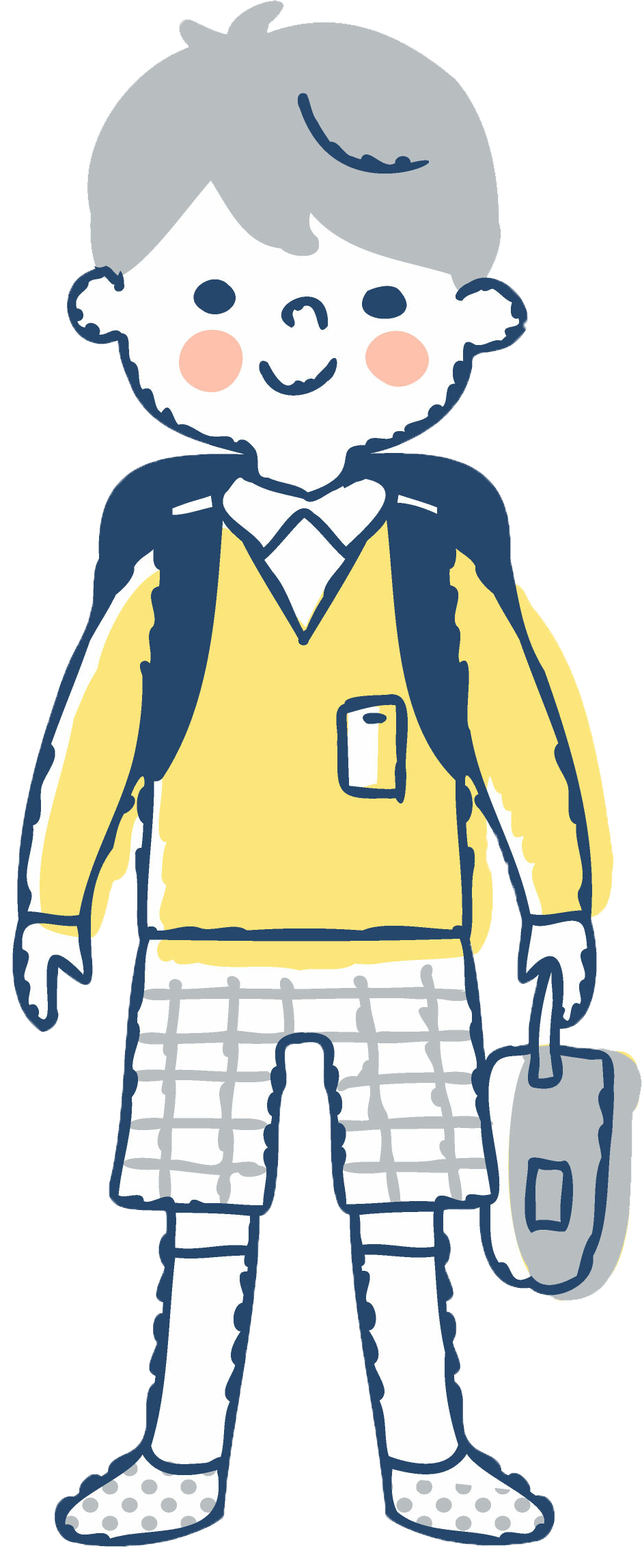 男の子のイラスト