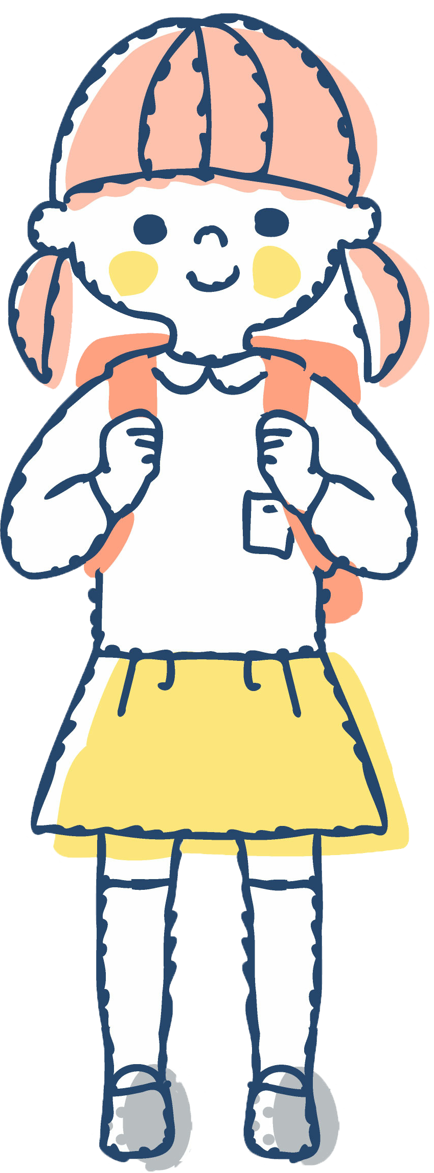 女の子のイラスト